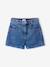 Short enfant en denim coton bleu moyen+denim gris 4 - vertbaudet enfant 