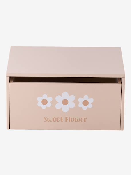 Table d'activités avec coffre de rangement beige+rose 14 - vertbaudet enfant 