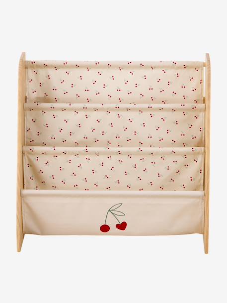 Rangement livre textile beige imprimé+blanc imprimé 9 - vertbaudet enfant 