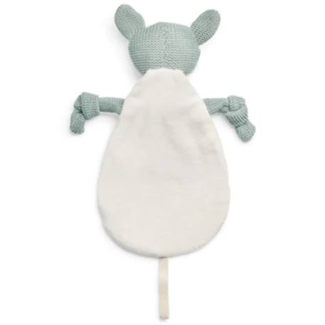 Doudou attache sucette biche Blanc, marron+Marron savanne+Rose, blanc, noir+Vert tendre+Vert, blanc, noir 18 - vertbaudet enfant 