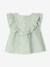 Blouse bébé fille broderie anglaise vert d'eau 3 - vertbaudet enfant 