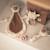 Hochet bébé en coton Blanc, marron+Gris, marron+Marron clair 5 - vertbaudet enfant 