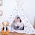 Grande peluche renard en coton Orange 4 - vertbaudet enfant 