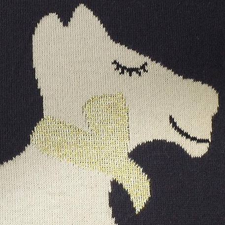 Taie de coussin en coton biologique Bleu, chaton+Écru, ourson+Gris, dino+Gris, renard+Gris, singe+Gris, toucan+Noir, chien+Rose, chat 36 - vertbaudet enfant 