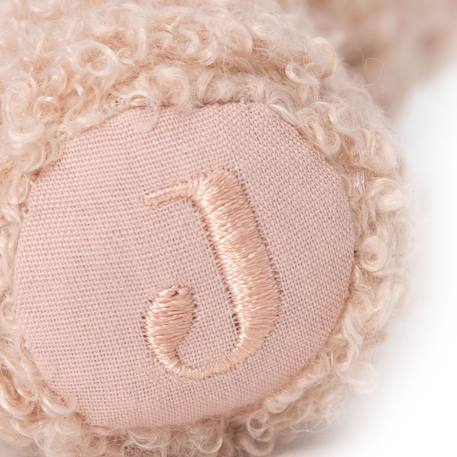 Hochet bébé en coton Blanc, marron+Ecru+Gris+Gris, marron+Marron clair+Rose, noir 20 - vertbaudet enfant 
