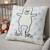 Taie de coussin en coton biologique Bleu, chaton+Écru, ourson+Gris, dino+Gris, renard+Gris, singe+Gris, toucan+Noir, chien+Rose, chat 8 - vertbaudet enfant 