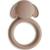 Anneau de dentition en silicone Beige+Jaune 1 - vertbaudet enfant 