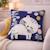 Taie de coussin en coton biologique Bleu, chaton+Écru, ourson+Gris, dino+Gris, renard+Gris, singe+Gris, toucan+Noir, chien+Rose, chat 4 - vertbaudet enfant 