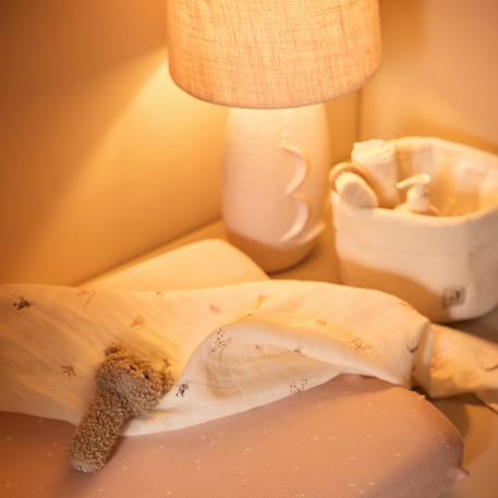 Hochet bébé en coton Blanc, marron+Ecru+Gris+Gris, marron+Marron clair+Rose, noir 13 - vertbaudet enfant 