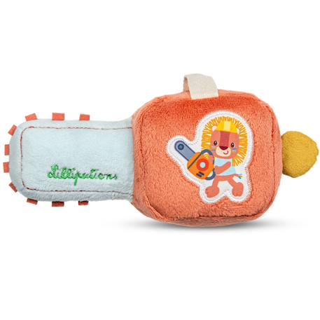 Hochet tronçonneuse Orange, blanc, jaune 1 - vertbaudet enfant 