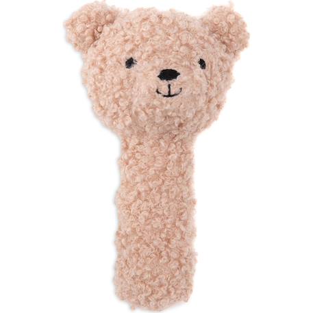 Hochet bébé en coton Blanc, marron+Ecru+Gris+Gris, marron+Marron clair+Rose, noir 19 - vertbaudet enfant 