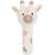 Hochet bébé en coton Blanc, marron+Gris, marron+Marron clair 1 - vertbaudet enfant 
