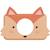 Housse en silicone renard Orange clair 1 - vertbaudet enfant 