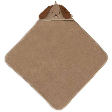 Cape de bain en éponge diego (75 x 75 cm) Marron, noir 3 - vertbaudet enfant 
