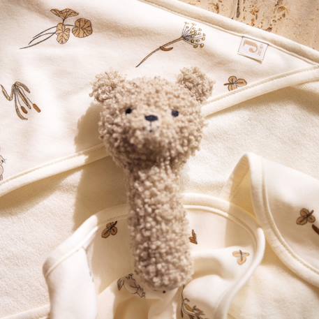 Hochet bébé en coton Blanc, marron+Ecru+Gris+Gris, marron+Marron clair+Rose, noir 11 - vertbaudet enfant 