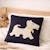 Taie de coussin en coton biologique Bleu, chaton+Écru, ourson+Gris, dino+Gris, renard+Gris, singe+Gris, toucan+Noir, chien+Rose, chat 34 - vertbaudet enfant 