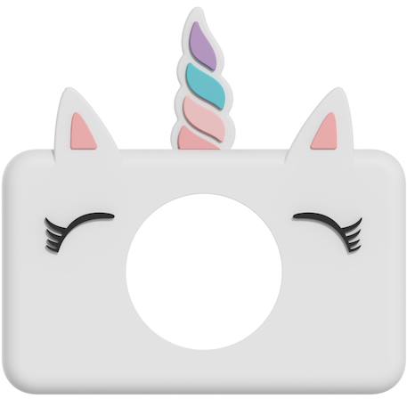 Housse en silicone licorne Blanc 1 - vertbaudet enfant 