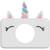 Housse en silicone licorne Blanc 1 - vertbaudet enfant 
