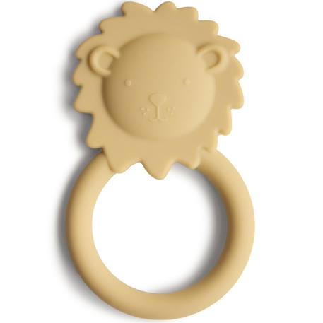 Anneau de dentition en silicone Jaune 1 - vertbaudet enfant 