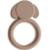 Anneau de dentition en silicone Beige+Jaune 2 - vertbaudet enfant 