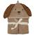 Cape de bain en éponge diego (75 x 75 cm) Marron, noir 6 - vertbaudet enfant 