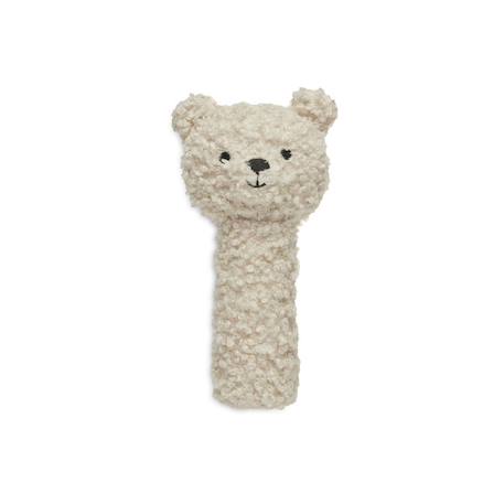 Hochet bébé en coton Blanc, marron+Ecru+Gris+Gris, marron+Marron clair+Rose, noir 6 - vertbaudet enfant 
