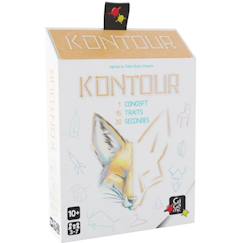 Jouet-Jeux de société-Kontour – Le jeu de dessin en 30 secondes