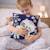 Taie de coussin en coton biologique Bleu, chaton+Écru, ourson+Gris, dino+Gris, renard+Gris, singe+Gris, toucan+Noir, chien+Rose, chat 3 - vertbaudet enfant 