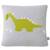 Taie de coussin en coton biologique Bleu, chaton+Écru, ourson+Gris, dino+Gris, renard+Gris, singe+Gris, toucan+Noir, chien+Rose, chat 12 - vertbaudet enfant 