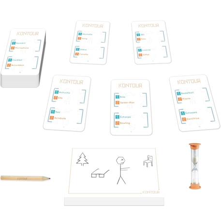 Kontour – Le jeu de dessin en 30 secondes Blanc 4 - vertbaudet enfant 
