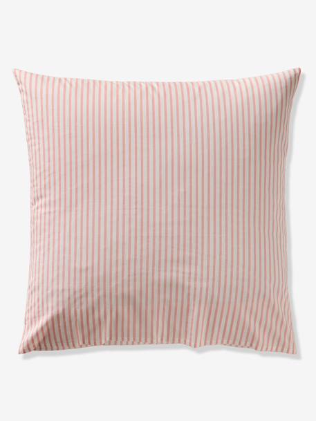 Parure housse de couette et taie d'oreiller NOEUDS avec coton recyclé rose imprimé 8 - vertbaudet enfant 