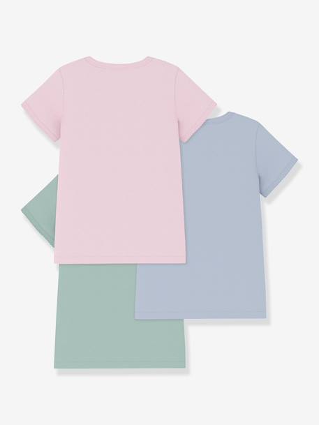 Lot 3 t-shirts Petit Bateau blanc 2 - vertbaudet enfant 