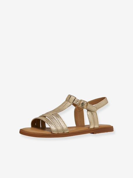 Sandale Karly GEOX doré 1 - vertbaudet enfant 