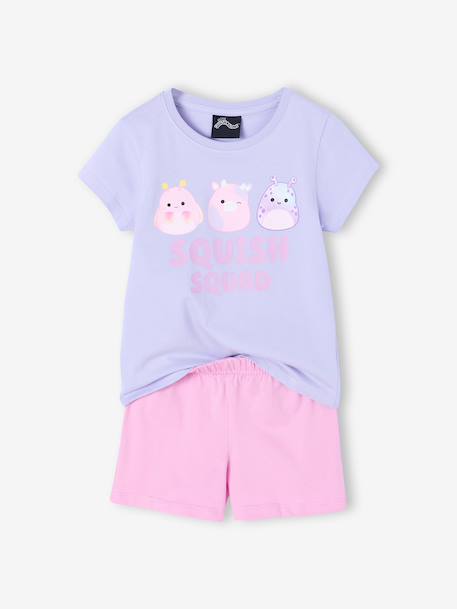 Pyjashort fille Squishmallows lavande 2 - vertbaudet enfant 