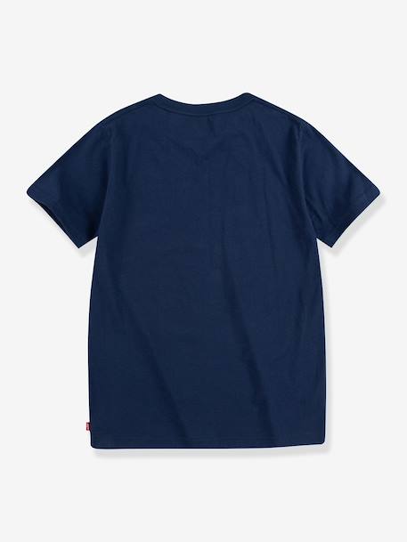T-shirt Batwing garçon Levi's blanc+bleu+marine+vert 9 - vertbaudet enfant 