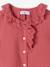 Chemise à volants fille Capsule mère-fille vieux rose 6 - vertbaudet enfant 
