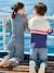 Combi pantalon fille rayée rayé bleu 7 - vertbaudet enfant 