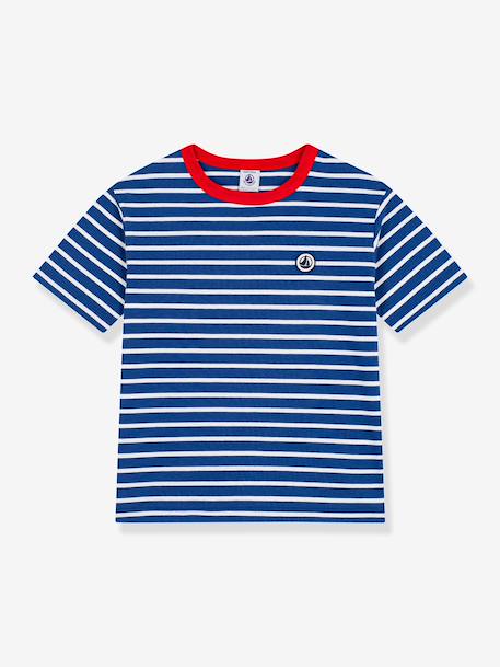 Tee shirt enfant Petit Bateau marine 1 - vertbaudet enfant 