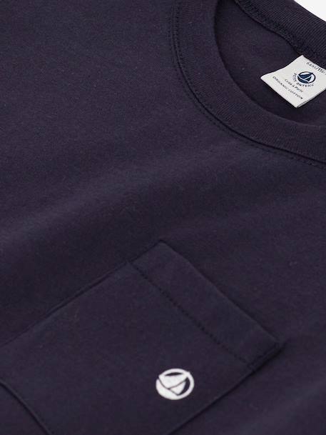 Tee shirt Petit Bateau marine 3 - vertbaudet enfant 