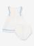 Robe bébé fille coton et bloomer blanc 3 - vertbaudet enfant 