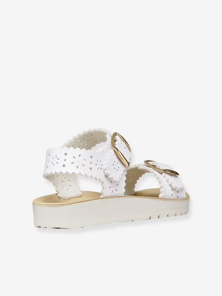 Sandales fille Costarei GEOX blanc 3 - vertbaudet enfant 