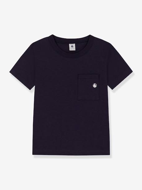 Tee shirt Petit Bateau marine 1 - vertbaudet enfant 