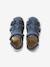 Sandales garçon cuir scratch lot bleu 4 - vertbaudet enfant 