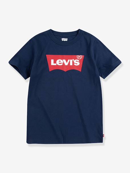 T-shirt Batwing garçon Levi's blanc+bleu+marine+vert 7 - vertbaudet enfant 
