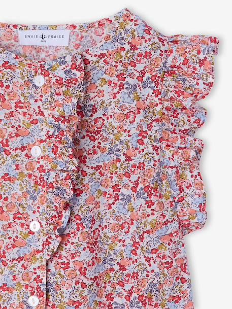 Blouse fille manches volantées bea 5 - vertbaudet enfant 