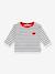 T-shirt bébé coton manches longues écru 1 - vertbaudet enfant 