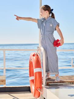 Combi pantalon fille rayée  - vertbaudet enfant