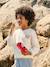 Sweat garçon col V écru 1 - vertbaudet enfant 