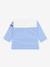 T-shirt marinière bébé manches longues blanc 3 - vertbaudet enfant 
