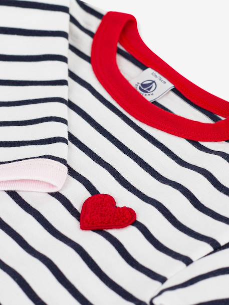 T-shirt bébé coton manches longues écru 2 - vertbaudet enfant 